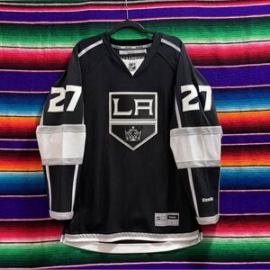 2014 Reebok LA Kings NHL hockey Martinez black jersey men's large